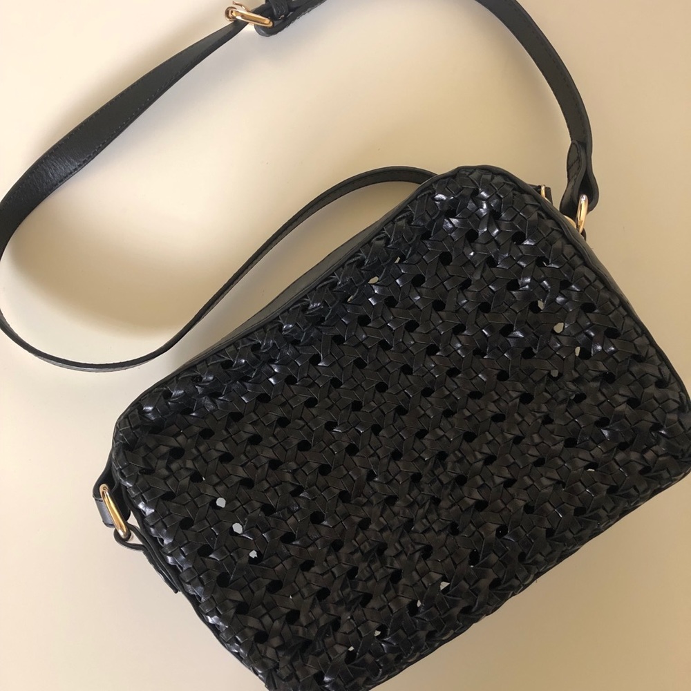 Black Woven Bag